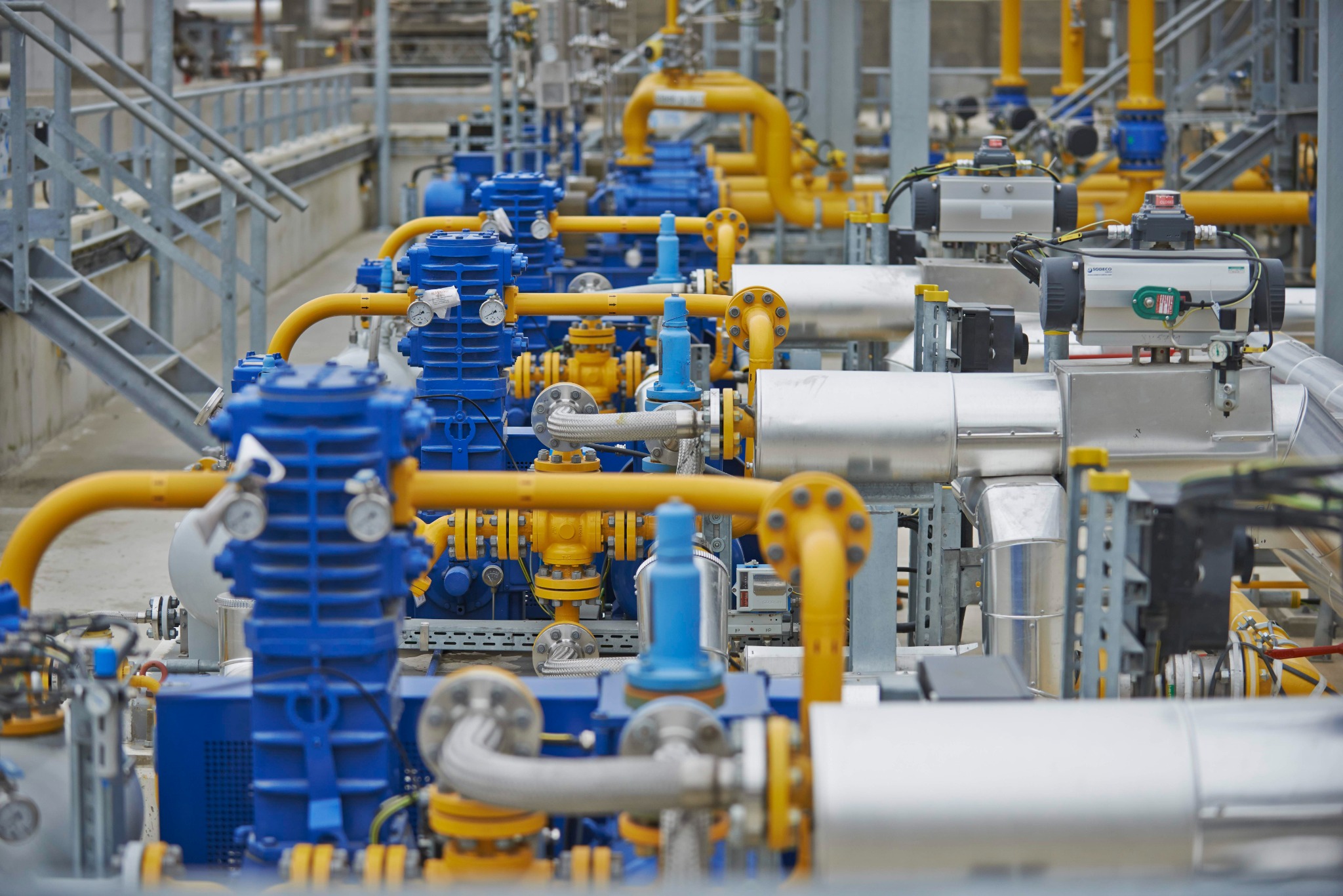 Industrial process systems and interfaces